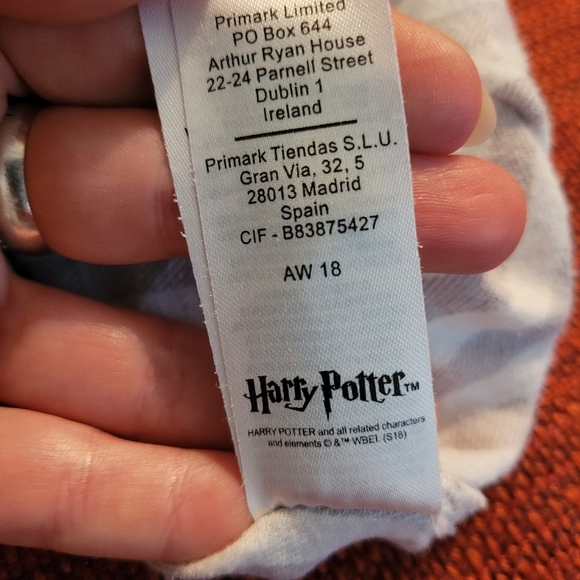 Primark Harry Potter 100% Cotton Hufflepuff PJs - Picture 6 of 8